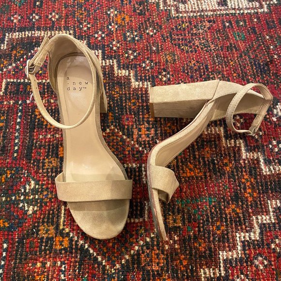 a new day Shoes - A NEW DAY Suede Block Heel
